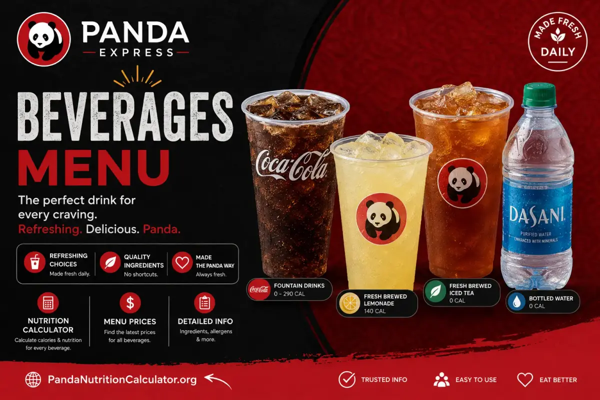 panda express drinks menu