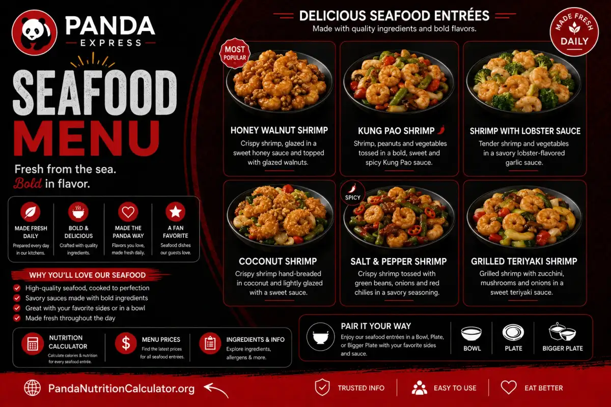 Panda Express seafood menu