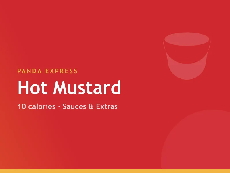 Panda Express Hot Mustard