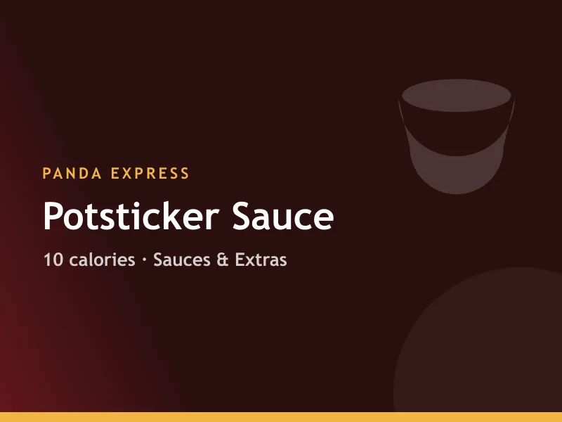 Panda Express Potsticker Sauce