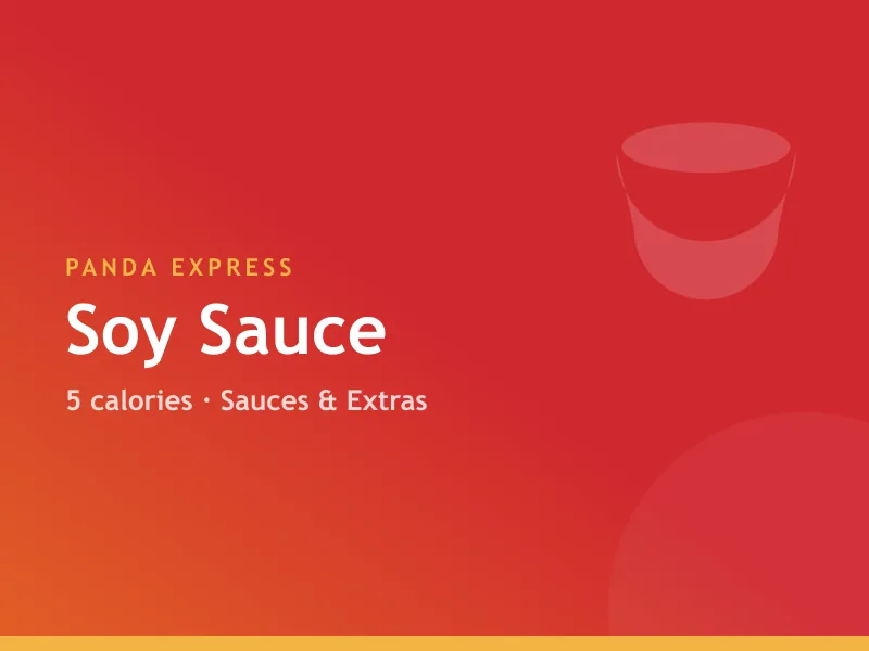 Panda Express Soy Sauce