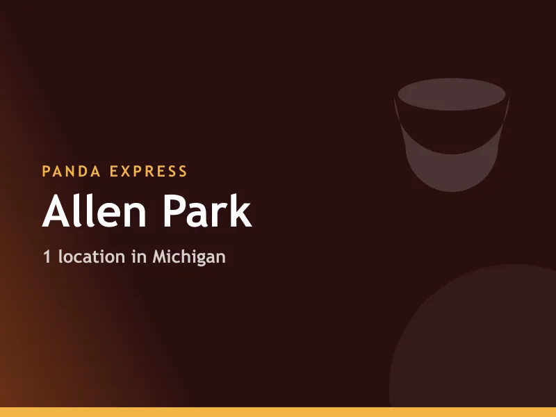 Panda Express Allen Park, MI