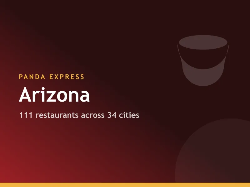 Panda Express locations in Arizona