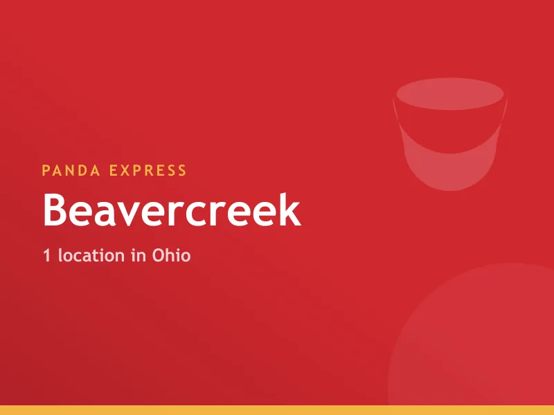 Panda Express Beavercreek, OH
