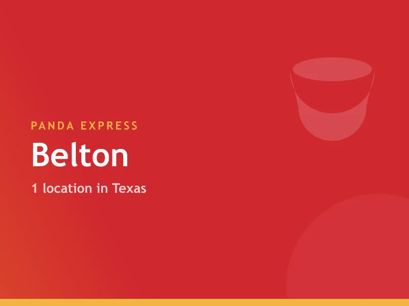 Panda Express Belton, TX