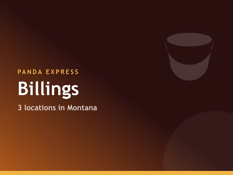 Panda Express Billings, MT