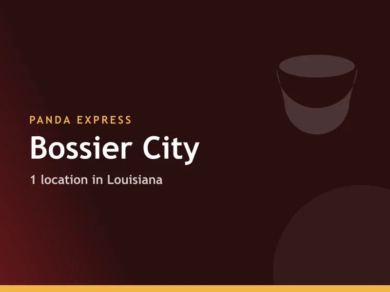 Panda Express Bossier City, LA