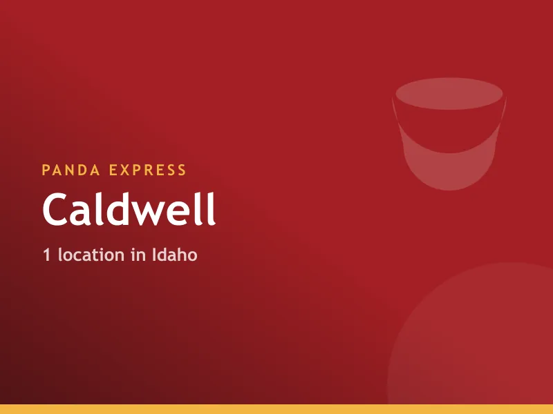 Panda Express Caldwell, ID