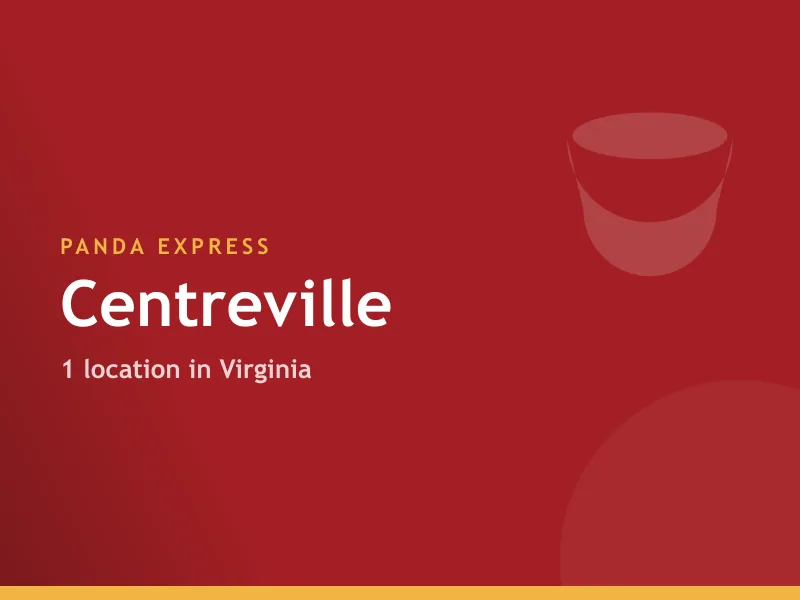 Panda Express Centreville, VA