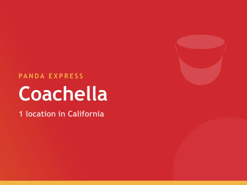 Panda Express Coachella, CA