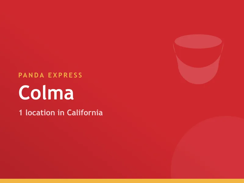 Panda Express Colma, CA