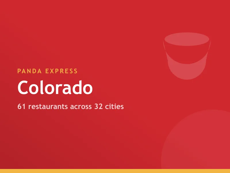 Panda Express locations in Colorado