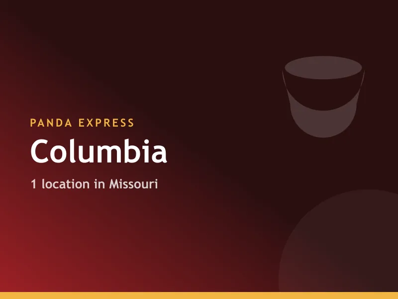 Panda Express Columbia, MO