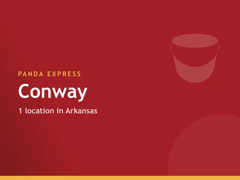 Panda Express Conway, AR