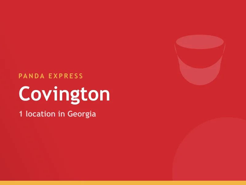 Panda Express Covington, GA