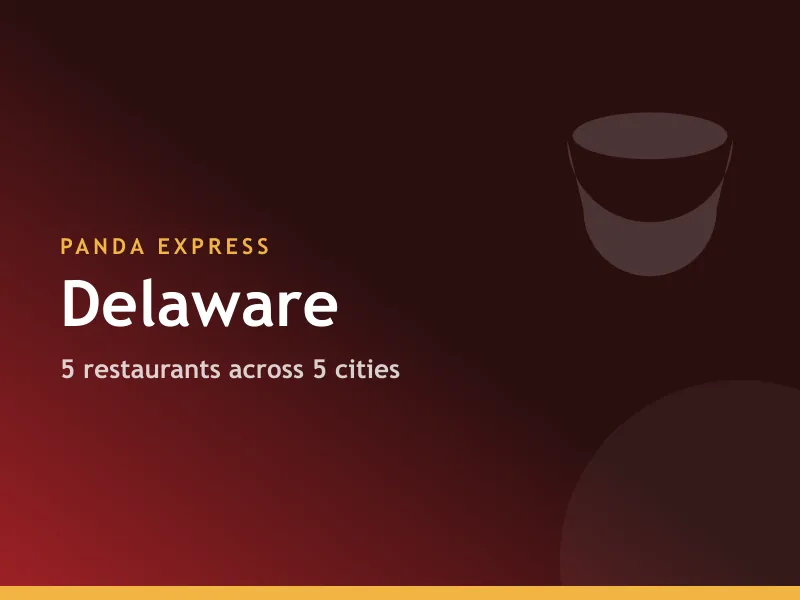 Panda Express locations in Delaware
