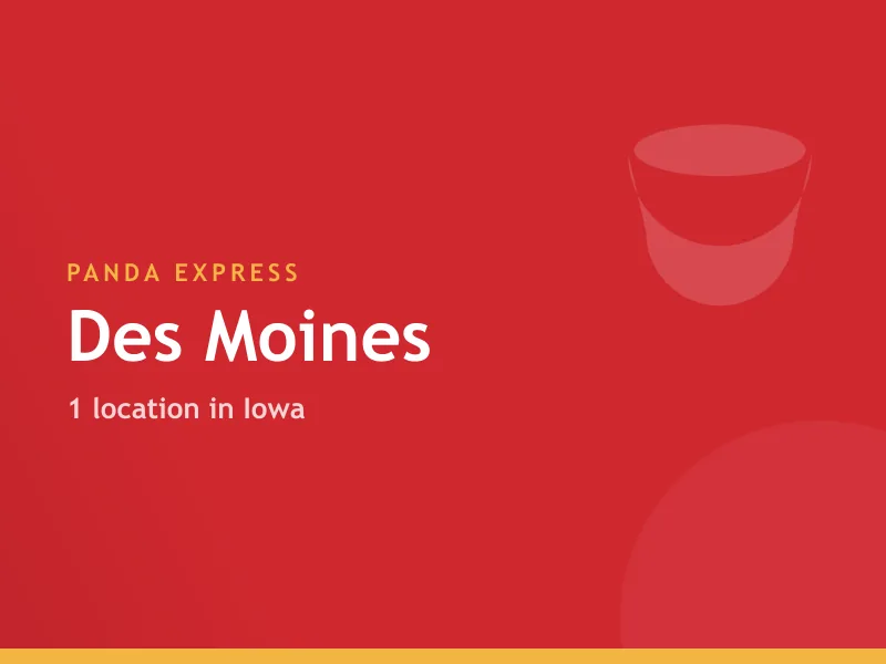 Panda Express Des Moines, IA