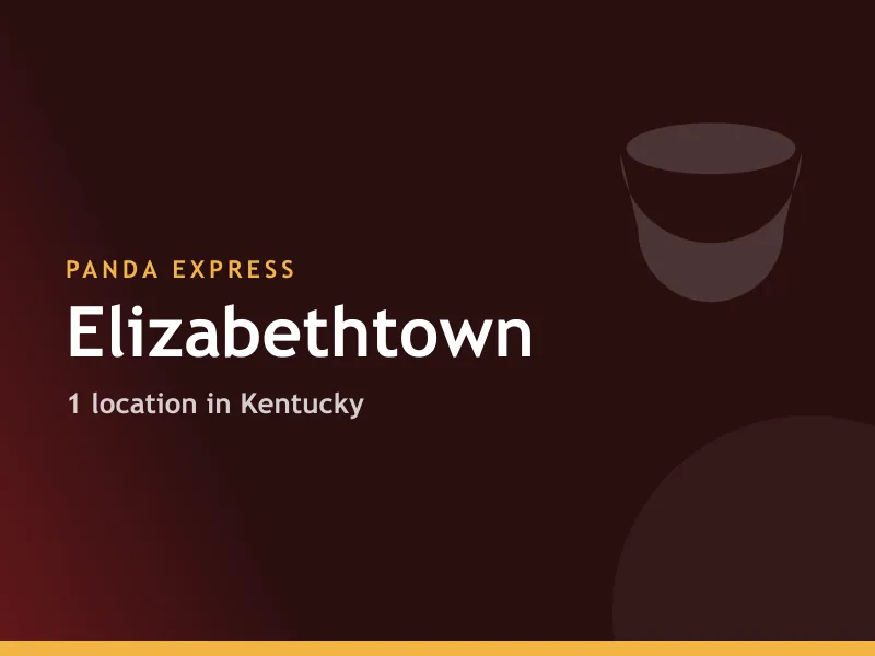 Panda Express Elizabethtown, KY