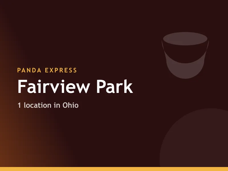 Panda Express Fairview Park, OH