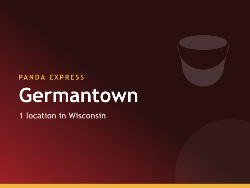 Panda Express Germantown, WI
