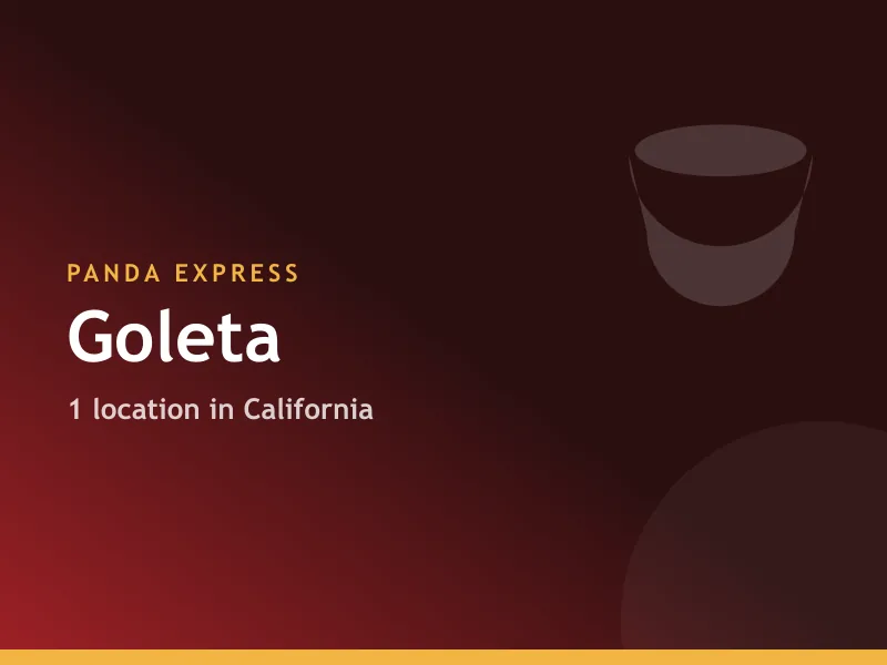 Panda Express Goleta, CA