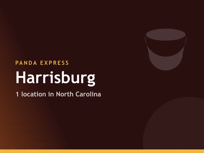Panda Express Harrisburg, NC