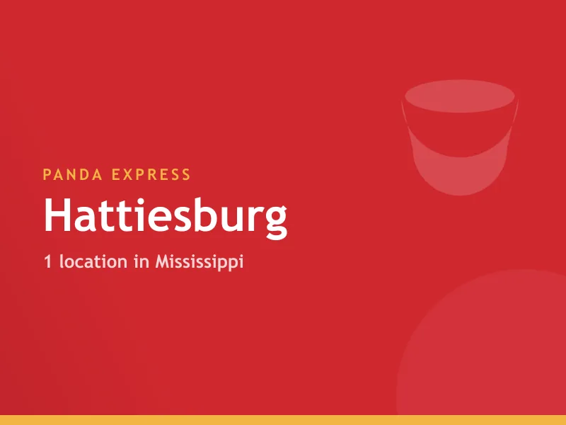 Panda Express Hattiesburg, MS