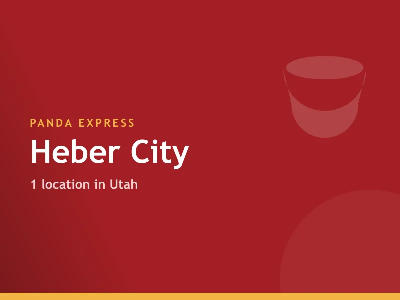 Panda Express Heber City, UT