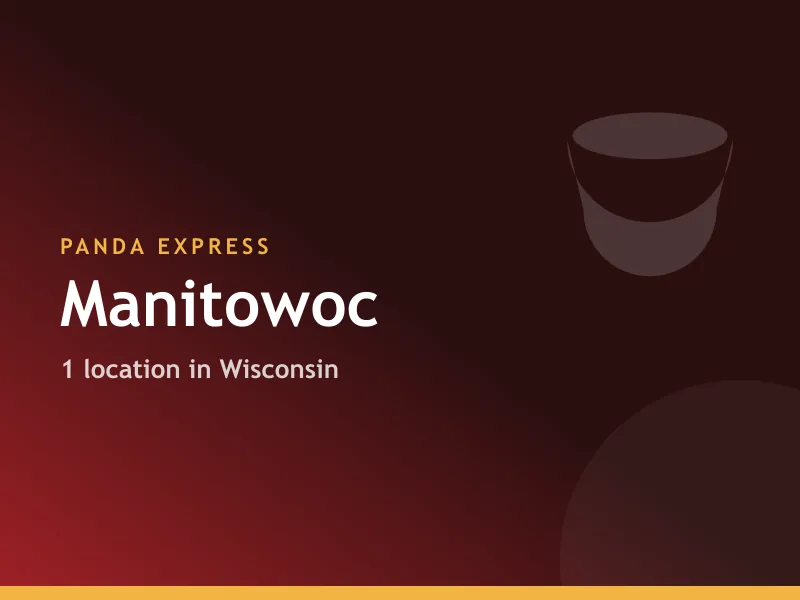Panda Express Manitowoc, WI