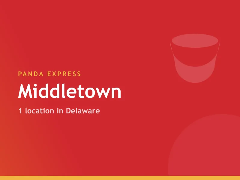 Panda Express Middletown, DE