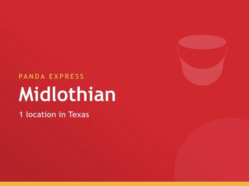 Panda Express Midlothian, TX