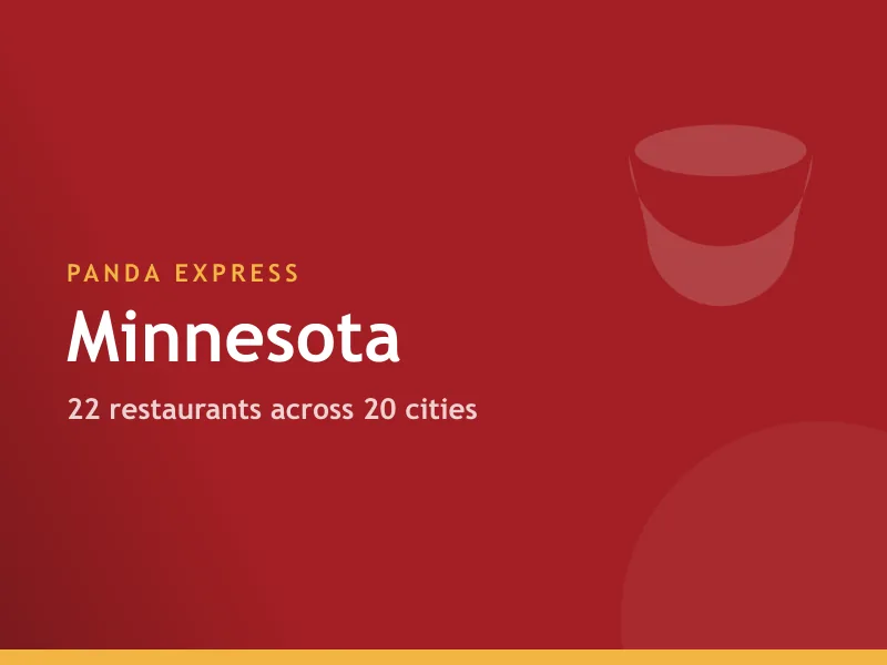 Panda Express locations in Minnesota