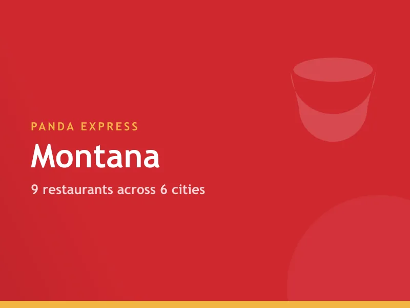 Panda Express locations in Montana