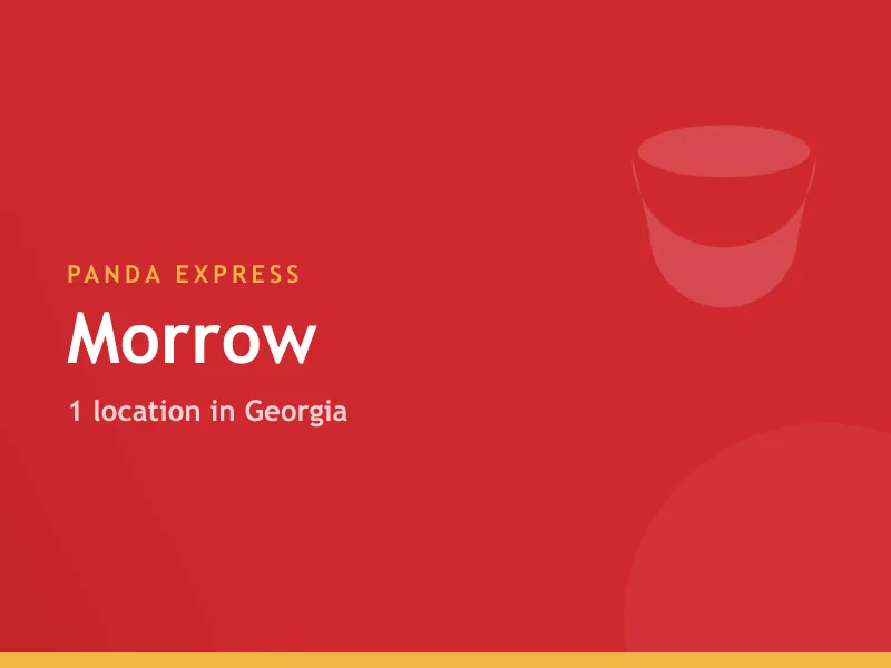 Panda Express Morrow, GA