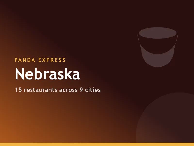 Panda Express locations in Nebraska