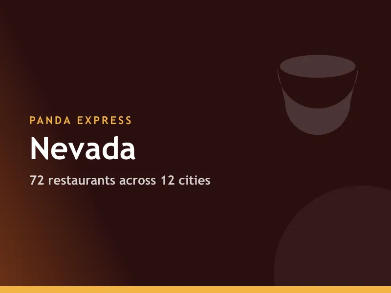 Panda Express locations in Nevada