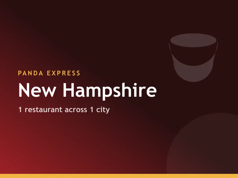 Panda Express locations in New Hampshire