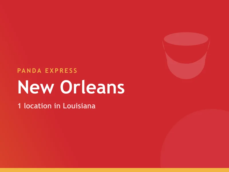 Panda Express New Orleans, LA