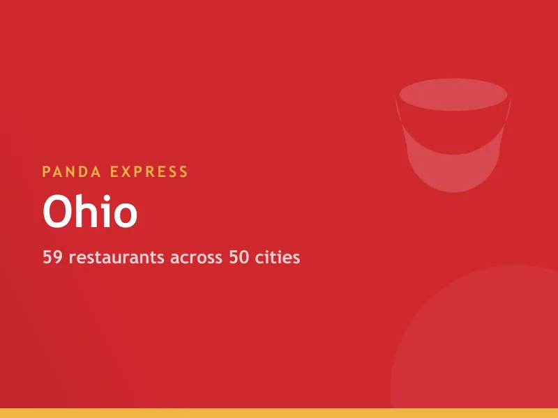 Panda Express locations in Ohio
