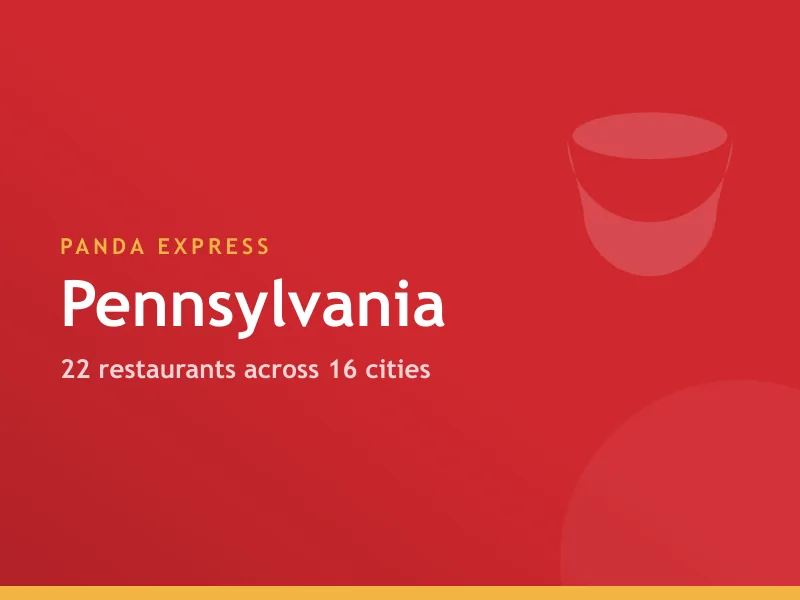 Panda Express locations in Pennsylvania