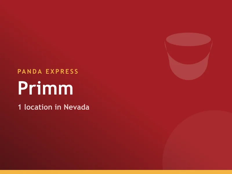 Panda Express Primm, NV