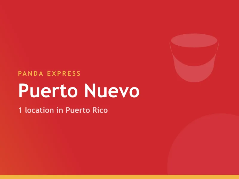 Panda Express Puerto Nuevo, PR