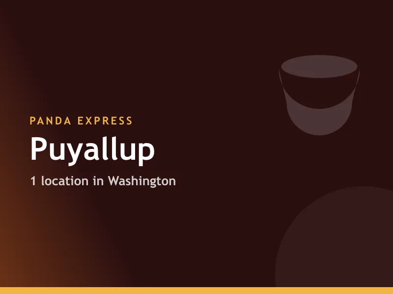 Panda Express Puyallup, WA