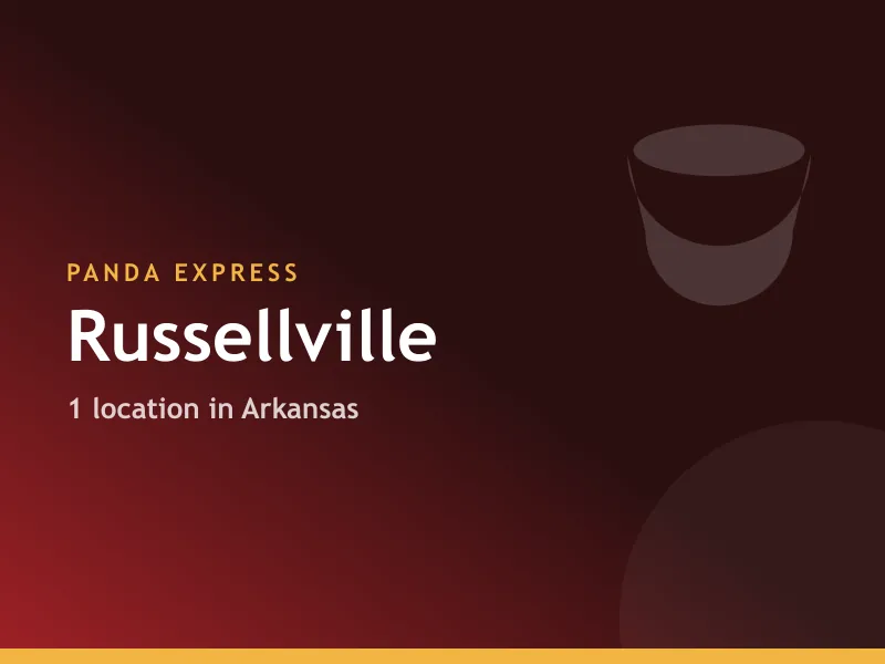 Panda Express Russellville, AR