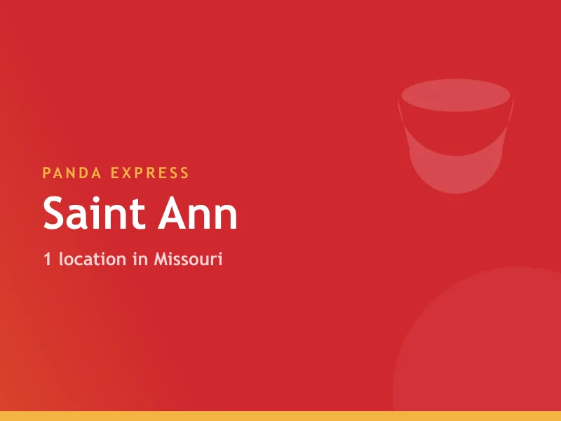 Panda Express Saint Ann, MO