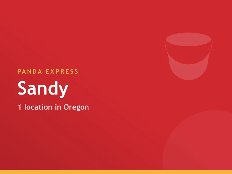 Panda Express Sandy, OR