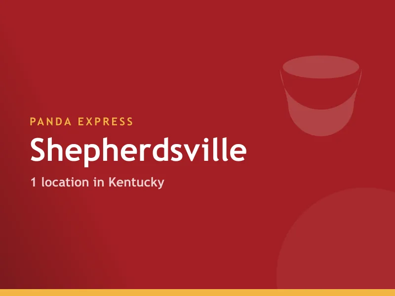 Panda Express Shepherdsville, KY