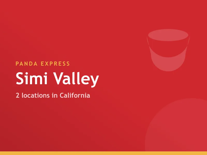 Panda Express Simi Valley, CA
