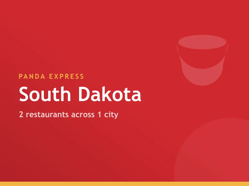 Panda Express locations in South Dakota