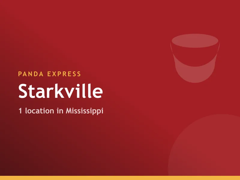 Panda Express Starkville, MS